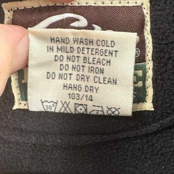 Drake Waterfowl Systems Black Fleece Jacket Mens S With Zippered Pockets - Picture 2 of 10